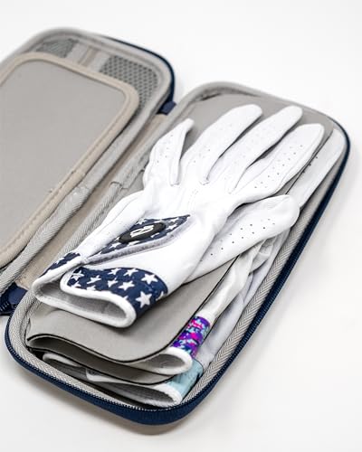 Pins & Aces Golf Glove and Accessory Caddie Black - Organizer & Carrying Case