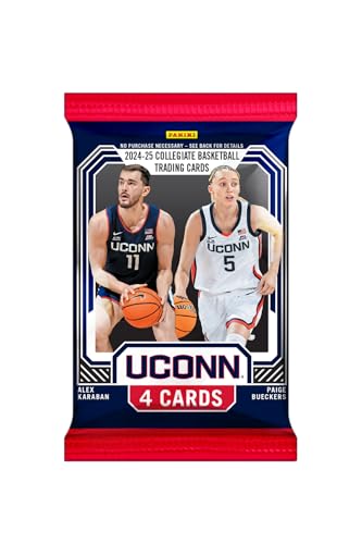 UConn Huskies Basketball Trading Card Blaster Box 2024 NCAA Collectibles