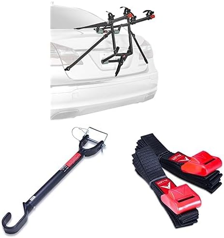 Allen Sports Deluxe 2-Bike Trunk Mount Rack, Model 102DN-R, Black