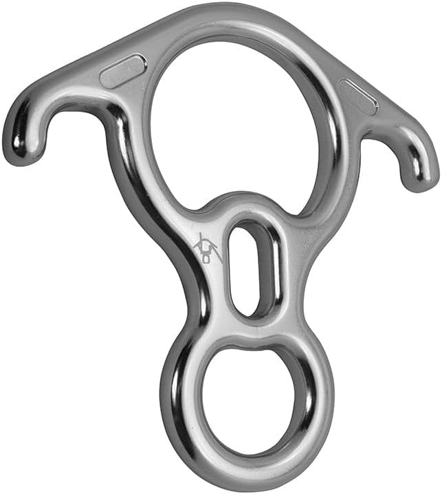 Rescue Descender, Kura Steel, Silver