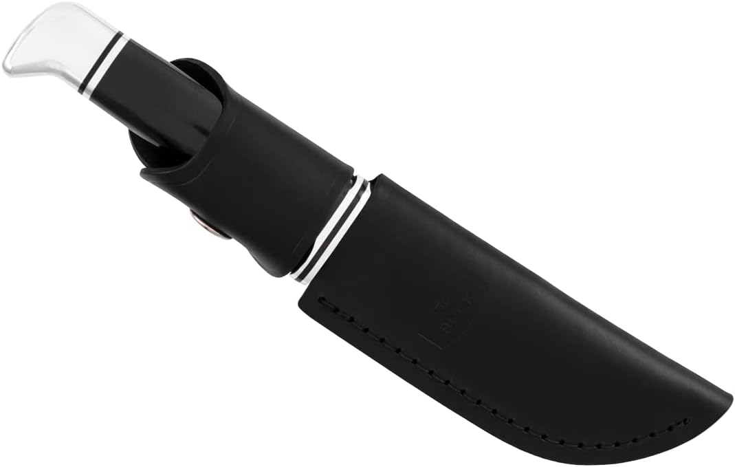 Buck Knives 103 Skinner Fixed Blade Hunting Knife, 4" Stainless Steel Blade with Leather Sheath