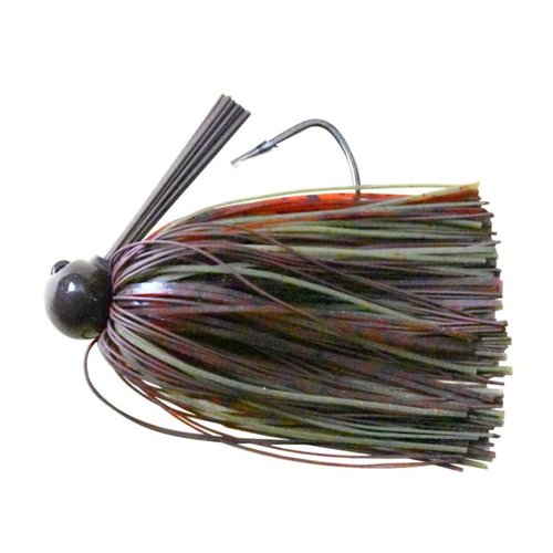 Dobyns Rods Extreme Jig 3/8 Oz/Gamakatsu Hook 5/0 / 1 Pack/Rt Brown/Green Pumpkin