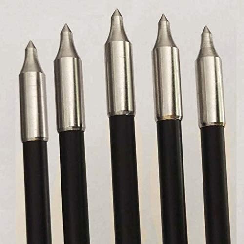 12pcs Archery Arrow Tips 75/100/125/150 Grain Field Points 5/16 inch Screw in Bullet Points Arrowheads Broadheads for Crossbow Recurve Bow Compound Bow Hunting Bow and Arrow Target Shooting Practice