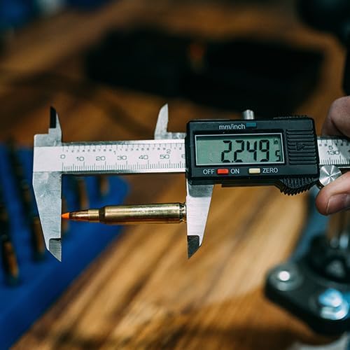 Frankford Arsenal Electronic Caliper with LCD Display and Case for Reloading