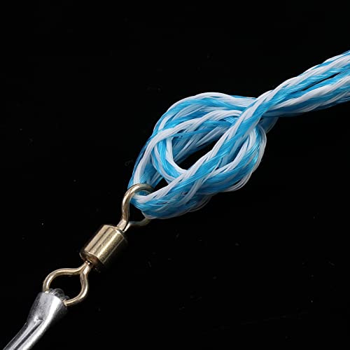Fish Cast Net 6 Ft Radius Heavy Duty Saltwater Bait Trap with Zinc Sinkers