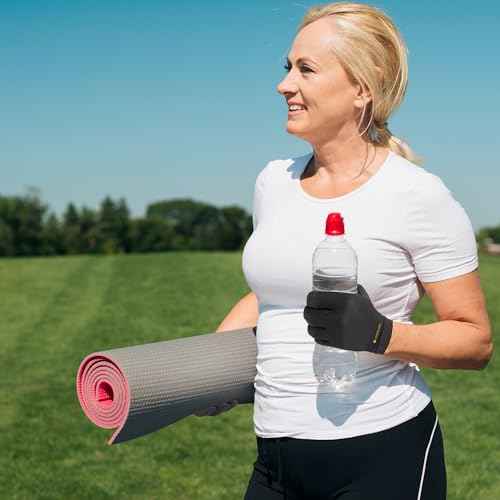 Fititude: Copper Compression Pair of Full Finger Gloves helps You Recover from Arthritis, Swelling, Joint and Hand Pain