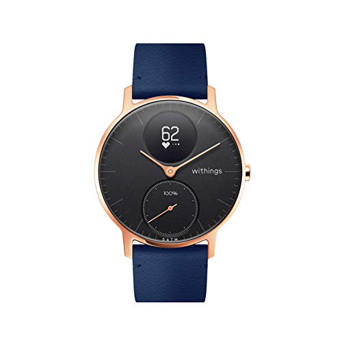 Leather Watch Band 18mm Blue RG Buckle Without Stitching Men Women