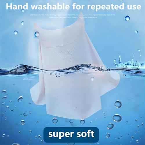 Traceless Sunscreen Mask£¬Summer Thin Breathable UV Face Protection Sun Mask£¬Face Cover with Ear Loops Scarf for Women