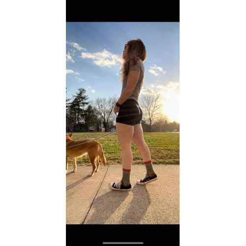 AUROLA Power Workout Shorts for Women Tummy Control Squat Proof Ribbed Thick Seamless Scrunch Active Short