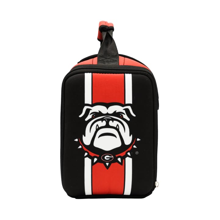 Kanga Georgia Bulldogs Insulated Cooler Bag - University of Georgia Soft Cooler Bag - Can Beer and Seltzer Drink Cooler - Insulated and Durability Tested - Kanga Kase Mate