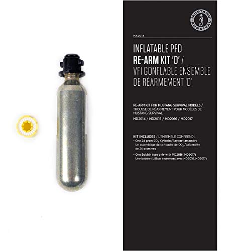 Mustang Survival Re-Arm Kit for Inflatable Life Jackets - Model MA2014 (24g)