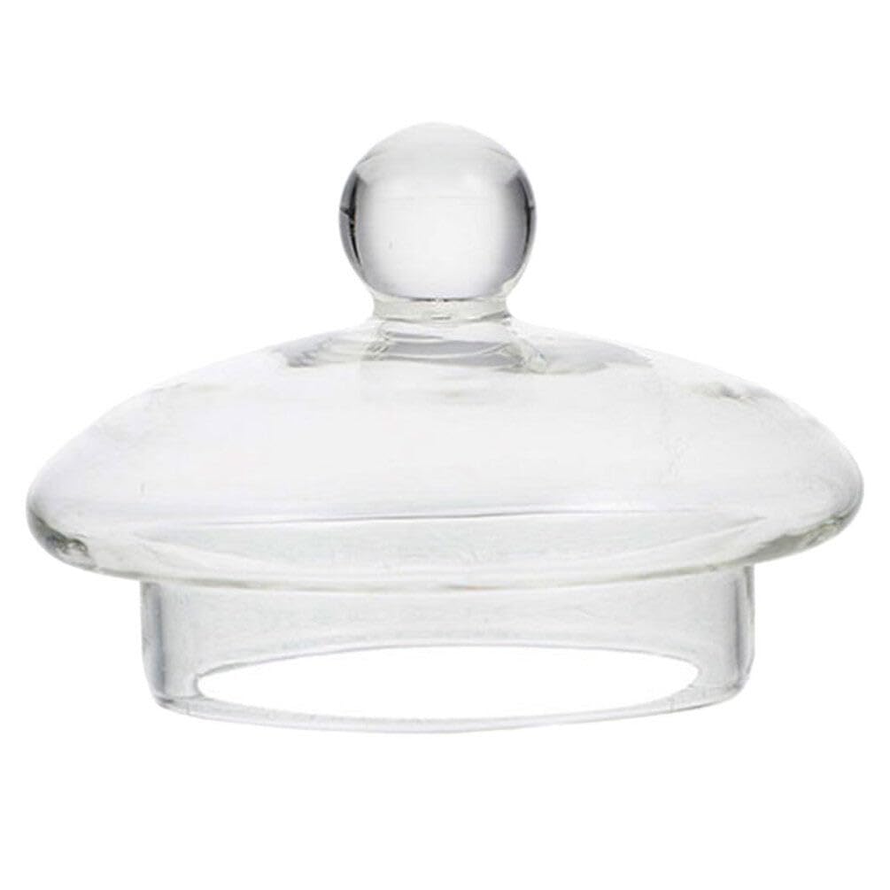 Kichvoe Replacement Glass Teapot Lid Cover for Teapots Easy to Use Teapot Accessory for Family Party and Camping