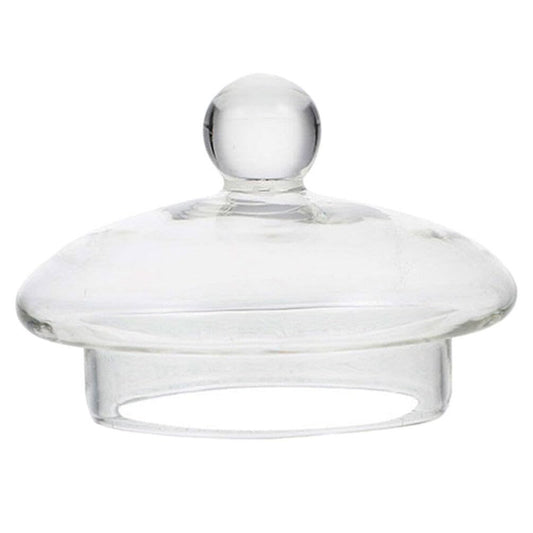Kichvoe Replacement Glass Teapot Lid Cover for Teapots Easy to Use Teapot Accessory for Family Party and Camping