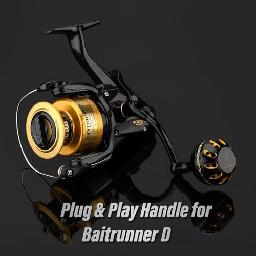 GOMEXUS Power Handle for Shimano Baitrunner 4000 6000 Spinning Reel Handle-Only Compatible with Baitrunner D