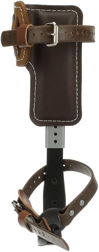 Klein Tools CN1907AR Leather Tree Climber Set 2-3/4-Inch Gaffs, 15 to 19-Inch