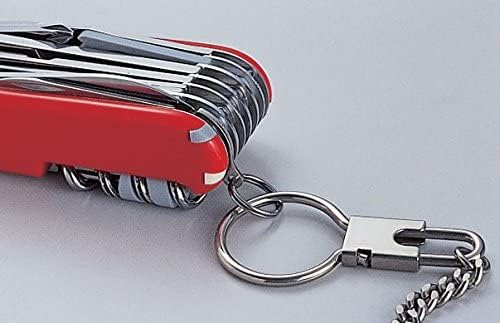 Victorinox Waiter Swiss Army Knife, 9 Function Swiss Made Pocket Knife with Large Blade, Corkscrew and Bottle Opener - Red