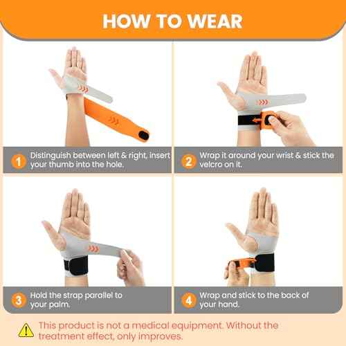 Carpal Tunnel Wrist Brace Ulnar Wrist Brace, Ultra-Thin Elastic Hand Brace for TFCC Tear, Adjustable Wrist Wrap Helps Relieve Tendinitis Arthritis Carpal Tunnel Pain£¨Left Hand£©