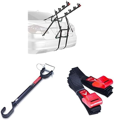 Allen Sports Deluxe 2-Bike Trunk Mount Rack, Model 102DN-R, Black