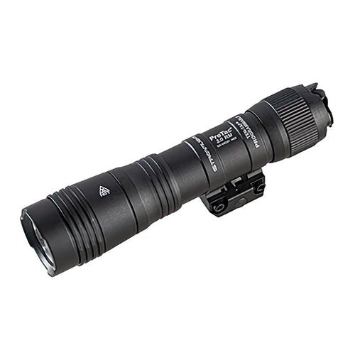 Streamlight 89009 ProTac 2.0 2000-Lumen Rail Mount High Lumen Tactical Rechargeable Long Weapon-Mounted Flashlight with Straight Pressure Switch, SL-B50 Battery Pack and USB-C Cord, Black