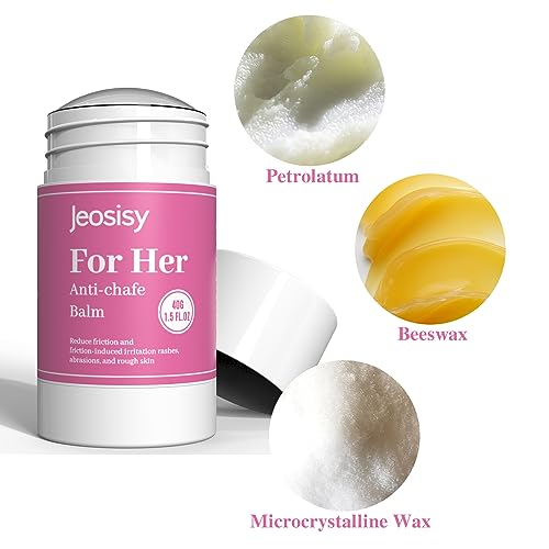 Anti Chafing Stick-for Her Anti Chafe Balm Cream Anti Chafing Friction Defense Balm for Thighs, Chest, Arms, Feet, Travel Size