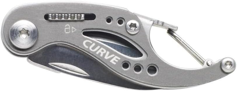 Gerber Gear Curve Multi-Tool - 6-in-1 Screwdriver and Pocket Knife Set - EDC Gear Multi-Tool Keychain