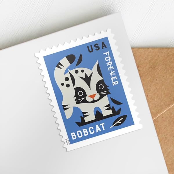 Baby Wild Animals 2025 (Book of 20) First-Class Mail Forever Postage Stamps