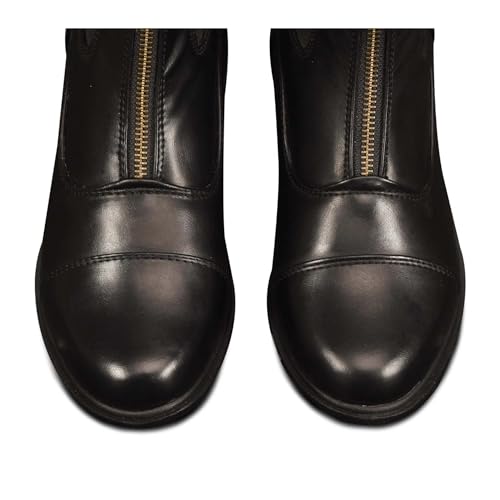 Ovation Women's Lightweight Equestrian Ankle Boots - Size 6.5 Black