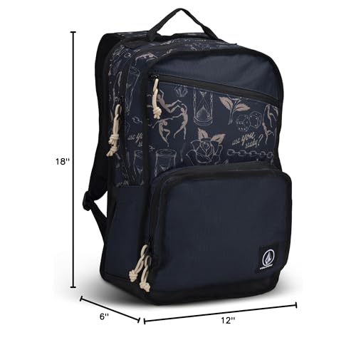 Volcom Men's Hardbound Backpack, Navy, One Size