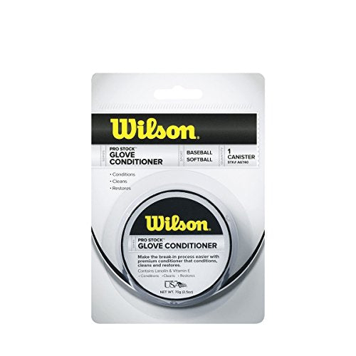 Pro Leather Glove Conditioner with Lanolin & Vitamin E for Baseball & Softball Gloves