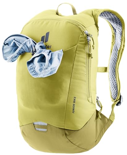 Deuter Unisex Junior Bike Backpack, Sprout-Linden, 8 Liter