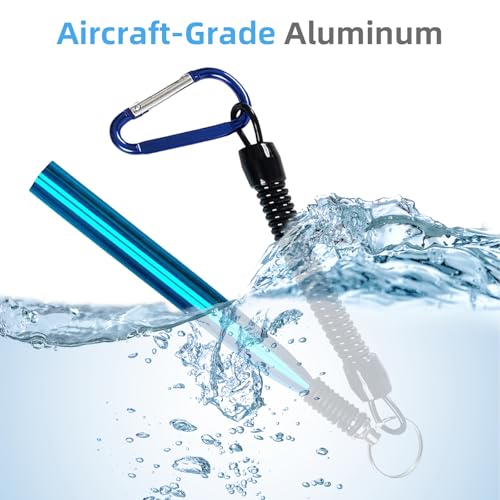 Wacky Rig Tool Kit for Bass Fishing - Aluminum Wacky Worm Tool + 310 O-Rings