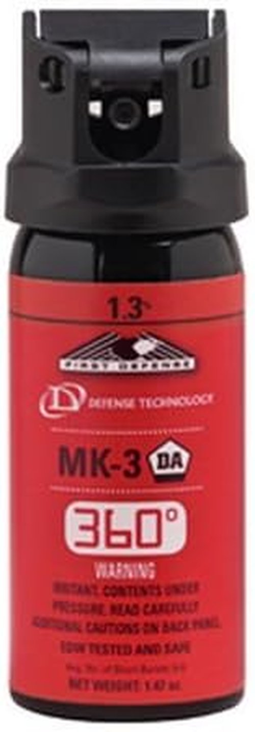 DEFENSE TECHNOLOGY 56833 MK-3 1.47 oz First Defense 360" 1.3% Strength OC Spray