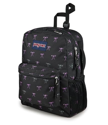 JanSport Central Adaptive Backpack – Wheelchair & Walker Compatible, Tuck-Away Shoulder Straps, Adjustable Backrest Loops & Anchor Straps, Iconic Design, Bad Bows