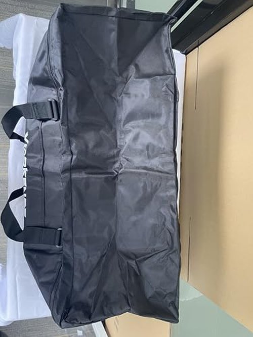 Yorkenbe Camping Tent Bag, 28x11 Inch Tent Storage Replacement, 1680D Heavy Duty Waterproof Zipper Travel Duffel Sports Equipment Bag, with Large Mouth and Padded Handles (1)