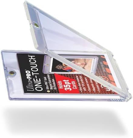 Ultra Pro - 35pt Magnetic Card Holder Cases 25ct Box - Sized to fit Standard Size Cards, Protect Collectible Sports Cards, Baseball Cards, Sports Memorabilia, Durable Card Display