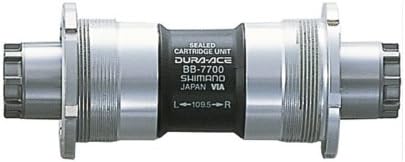 Shimano Dura-Ace BB-7700 Octalink Bottom Bracket, Silver, English Thread (Size: 68 x 109.5mm)