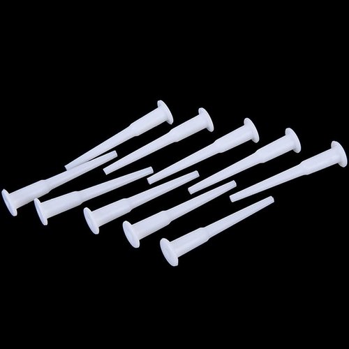 10Pcs White Exercise Ball Plug Yoga Replacement Kit Air Stopper Plug Pin Adapter for Jump Ball Sport for Fitness Yoga Ball,Easy Installation and Use Exercise Balls and Accessories Sports and Outdoors