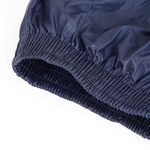 VUVEA Men's Lightweight Waterproof Rain Suit - Reflective Jacket & Pants with Hood for Outdoor Work, Fishing, Hiking