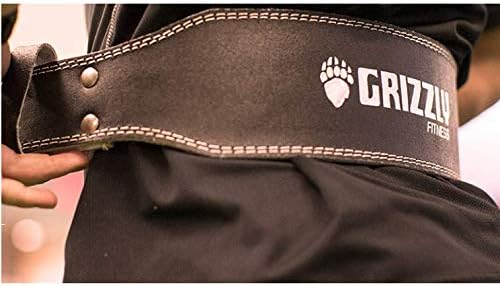 Grizzly Fitness 4-Inch Padded Pacesetter Training Belt, X-Large