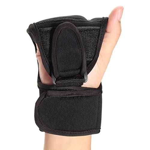 Finger Splint Brace ability Fingers Support Training BraceFinger Anti-Spasticity Rehabilitation Auxiliary Training Gloves For Stroke Hemiplegia Patient Athlete Finger Universal Thumb Wrist Splint