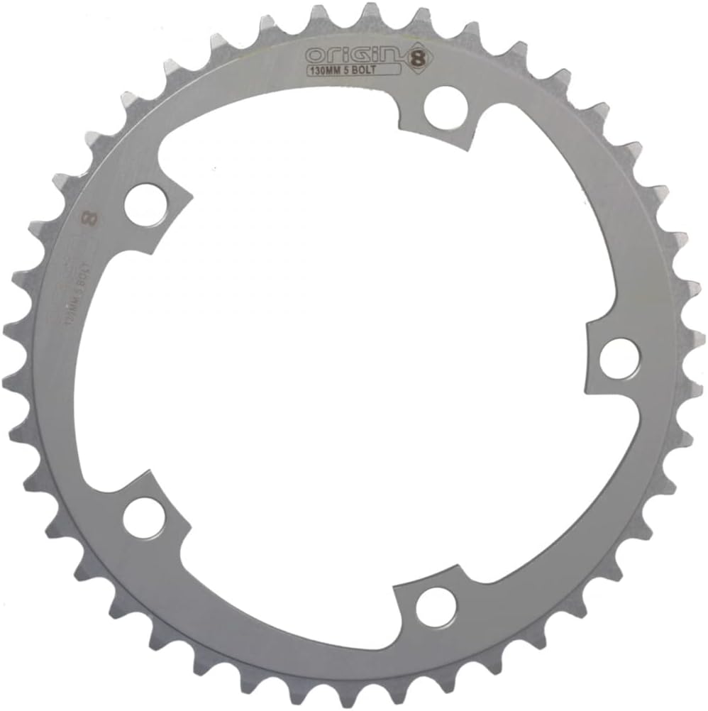Origin8 Alloy Blade Chainrings, Silver
