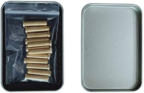 Field Points Copper Bolt with Surface Embossed Inserts Inner Diameter .244 Carbon Arrow (12-Pack)