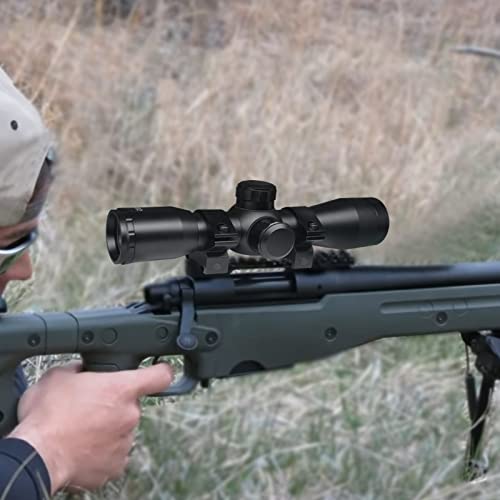 UUQ 4X32 Compact with Rangefinder Reticle - 20mm Mount