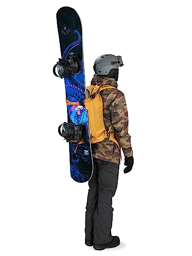 Osprey Soelden 22L Men's Ski and Snowboard Backpack, Black