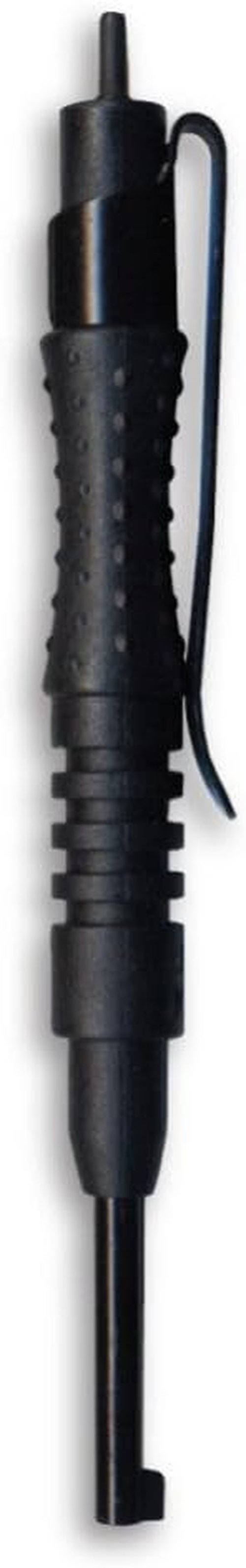 HWC Small Carbon Fiber Handcuff Key, 4" Long with Clip, Fits Most Standard Handcuffs