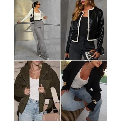 Ekouaer Womens 3 Pack Long Sleeve Shirts Square Neck Basic Tops Fitted Tee Thermal Undershirts XS-XXL