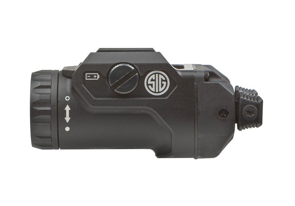 Lumintrail Sig Foxtrot 2 Weapon Light, White Tactical Light - SOF2100-500-Lumen Tactical Flashlight, Sliding Rail-Mounted Cleaning Cloth