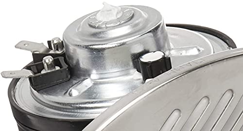 Marine Horn with Stainless Steel Grill - Standard, 125 dB Boat Horn