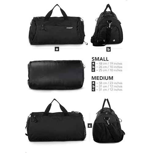 Fitgriff¢ç Gym Bag for Men & Women with Shoe & Wet Compartment - Duffle Bag for Travel, Sports, Fitness & Workout