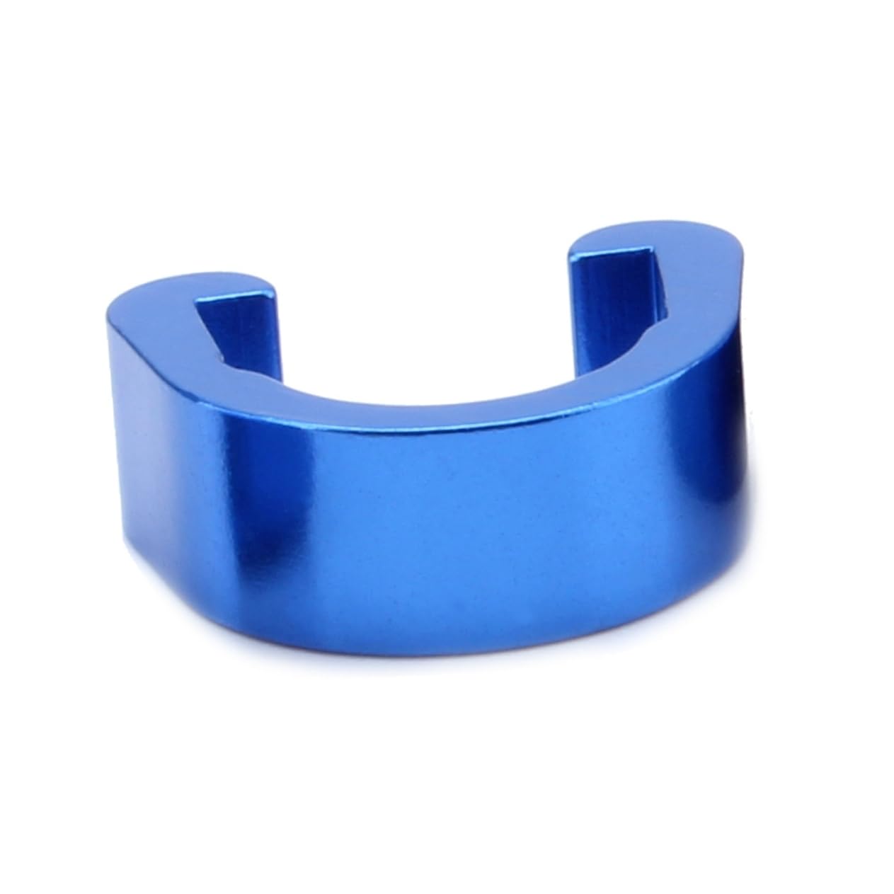 10pcs Shift C-Clips Tubing Hose Clamp Metal for Line Bike Housing Gear Accessories Bicycle Blue Bikes Buckle C- Road Clamps Fixing U Cable Shaped C Cables Clips